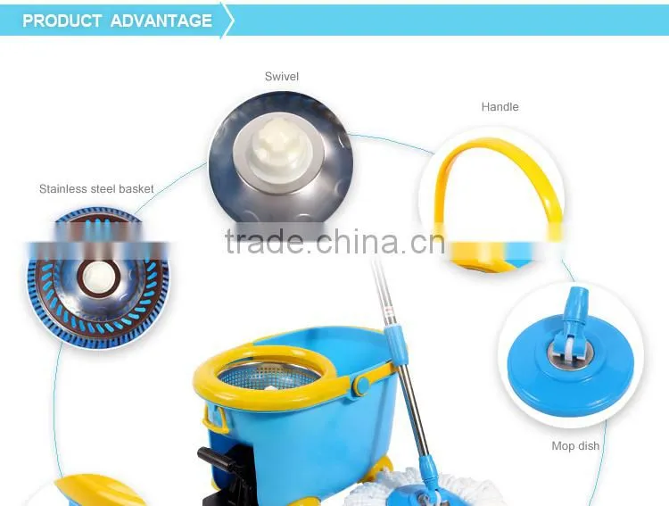 spin mop and bucket/electric spin mop/pva mop