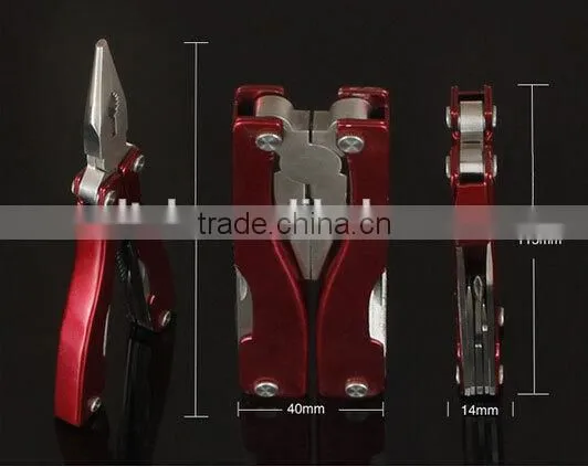 OEM combination fishing pliers tools with bottle opener
