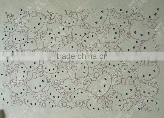 automatic co2 laser cnc leather cutting machine with 1400*1000mm working area