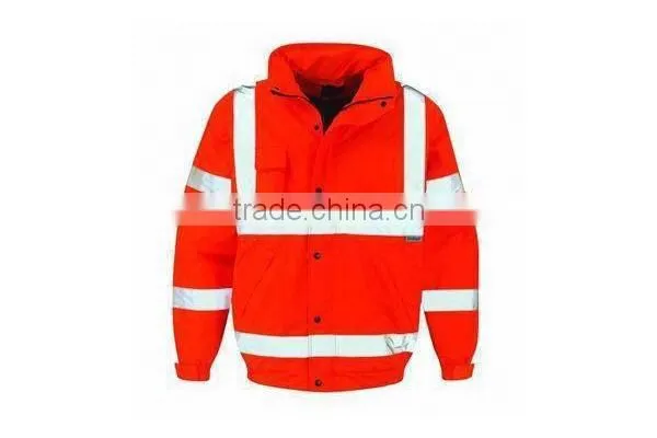 safety reflective red jacket