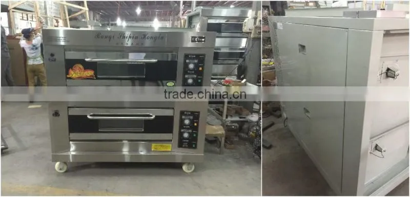 2-Deck 4-Pan New Gas/Electric Oven/Pizza Oven with Mechanical Control Digital Display