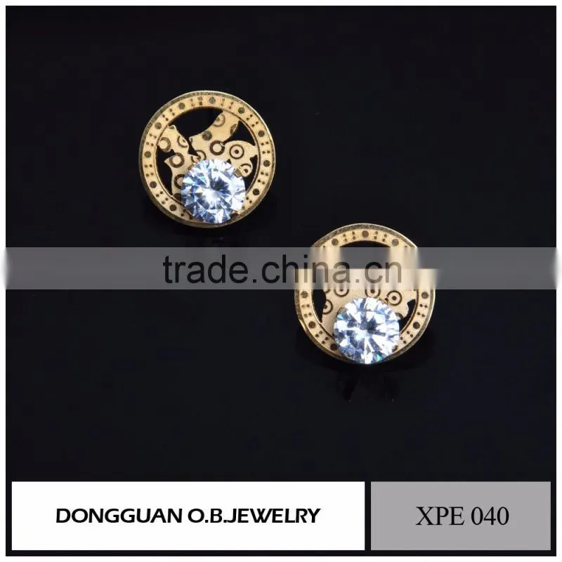 Bulk wholesale factory price stud earrings new 2016 latest gold earring designs
