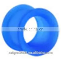 print flower acrylic ear plug jewelrys