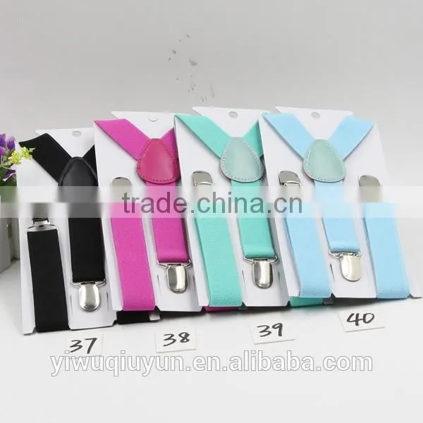 Fashion novelty kids suspenders baby suspenders wholesale price cheap kids accessories