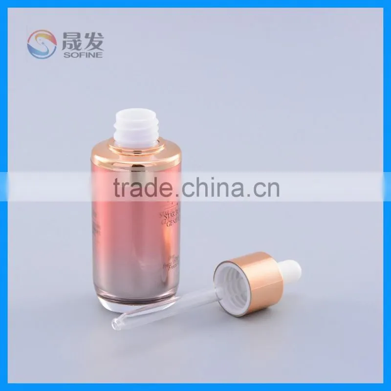 Supply PS material dropper bottle, 30ML e liquid dropper bottle