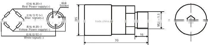 Pressure sensor YB6A