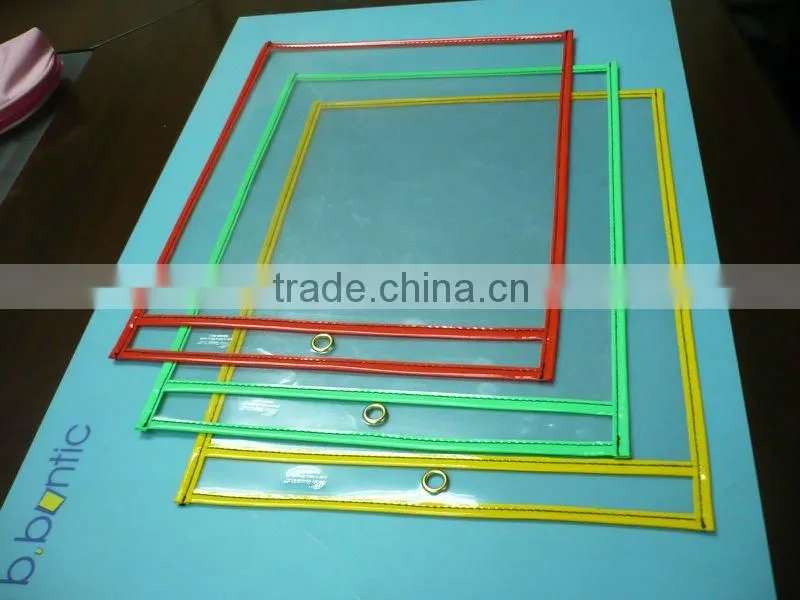 2012 vintage transparent pvc packing bag