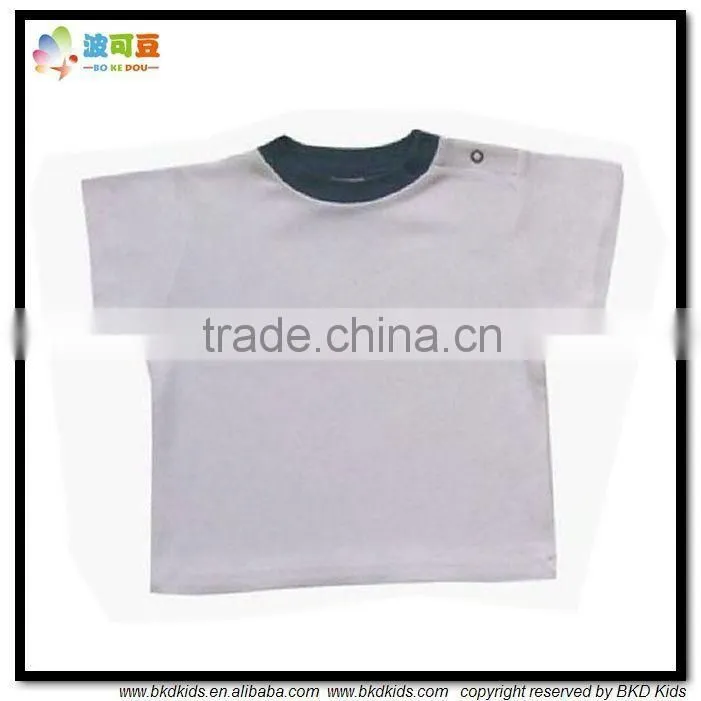 BKD summer cotton baby o-neck t-shirts