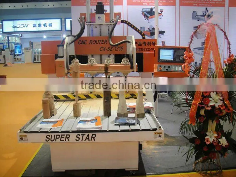 High efficient 4 axis CNC Engraving machine