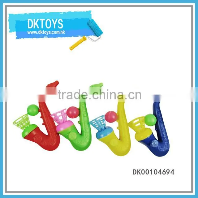 Wholesale Giveaway Toy Pipe Shape Mini Plastic Blowing Ball Toy