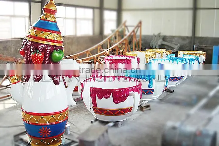 Indoor Kids Amusement Rides for Sale Rotary Cup Game Family Park Ride Equipment