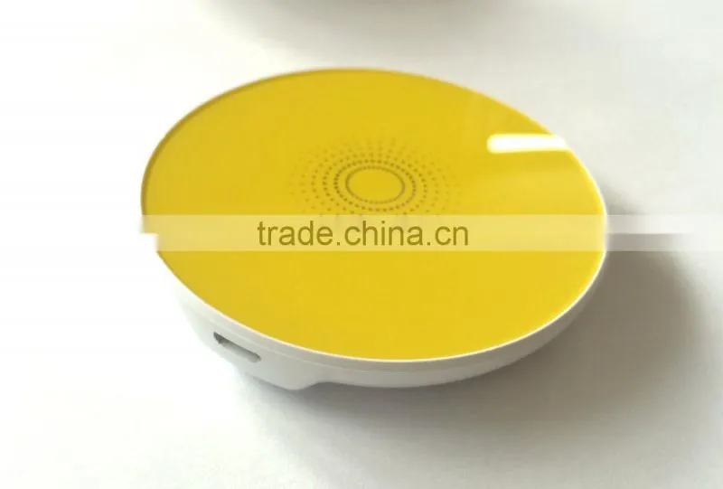 QI wireless charger with 2 USB interface ports wireless charger power bank + wireless phone receiver for all smart phone andriod