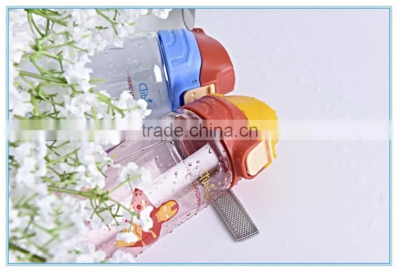750ml High quality health clear elegant water bottle
