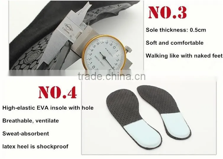 Soft casual shoes anti-slip rubber sole