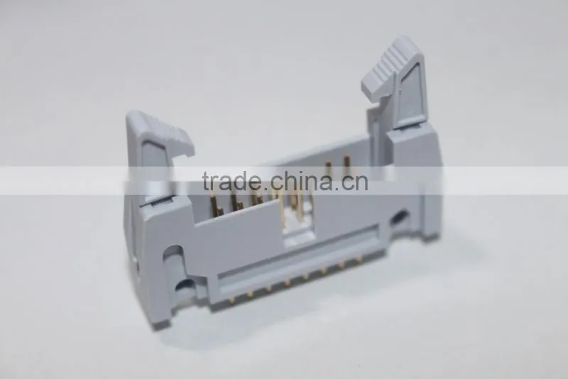 2.54mm grey Big Latch v/t Ejector Header Connector 6~64pin