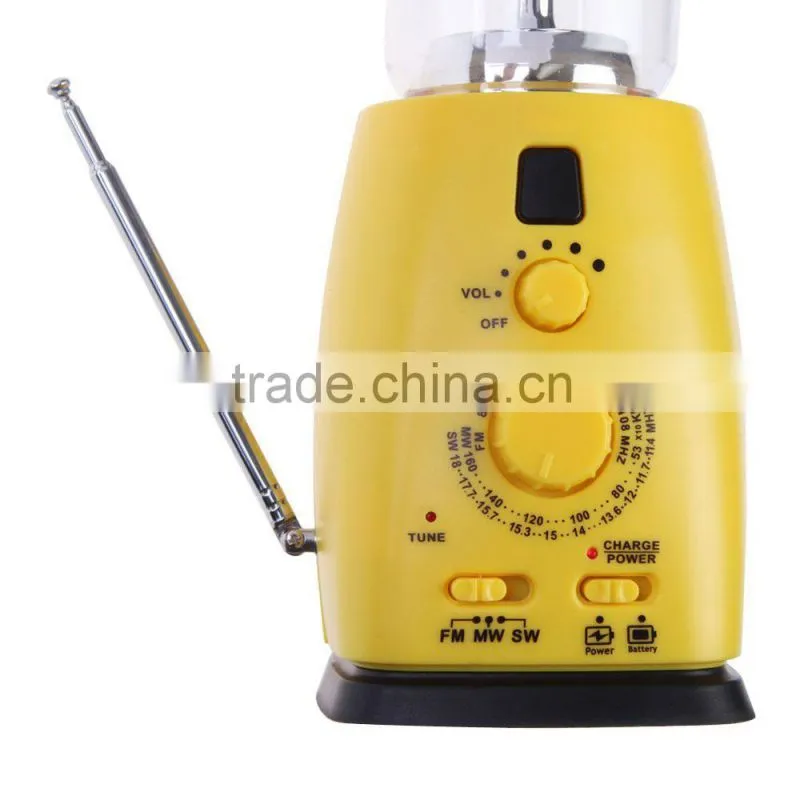 camping led solar hurricane lantern with phone charger