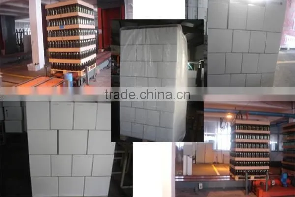 clear Heat-resistant sale of cheap glass bottles with stainless steel cap
