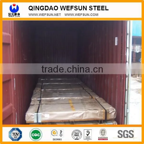 Wefsun galvanized corrugated steel plate for promotion