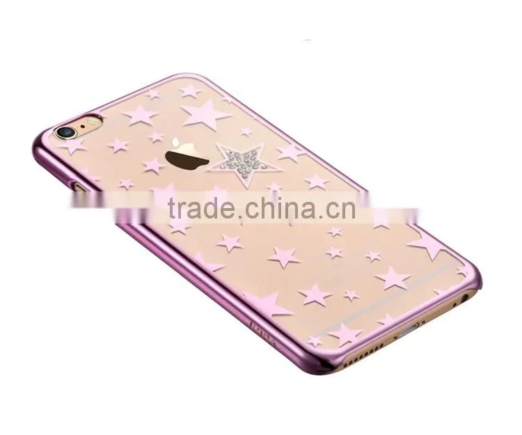 Hot sale PC Case for iPhone 7, Elecplating hard phone case