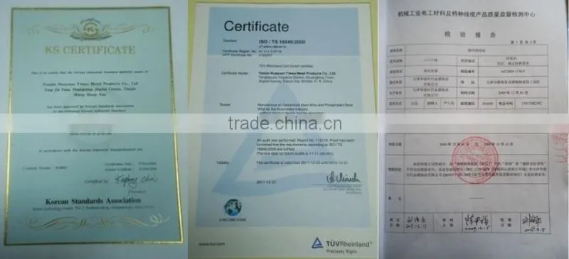 Compatitive price ! 1.68mm galvanized steel wire for ACSR steel rope Made in Tianjin China