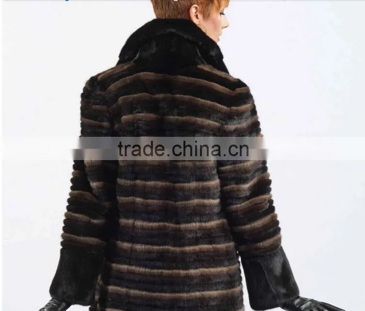 High Quality Mink Fur Coat/Fur Garment For Women