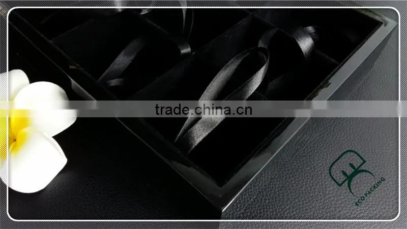 Custom wooden packing box wooden box with divider
