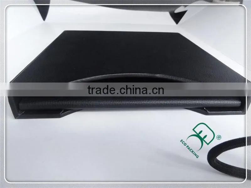 2015 luxury PU covered paperboard DVD box
