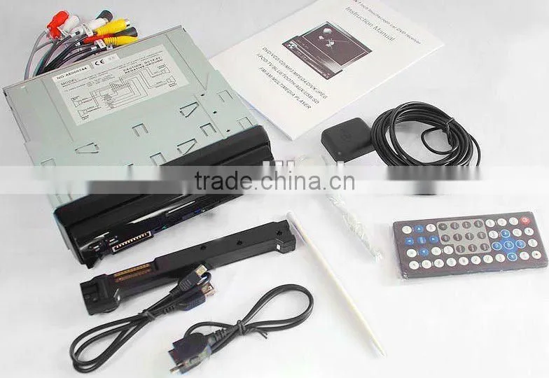 GPS-8008 7" HD LCD In Dash Car TV GPS DVD Player Ipod USB SD/car in dash gps