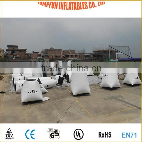 Paintball bunker field commercial use inflatable bunkers,outdoor paintball bunkers