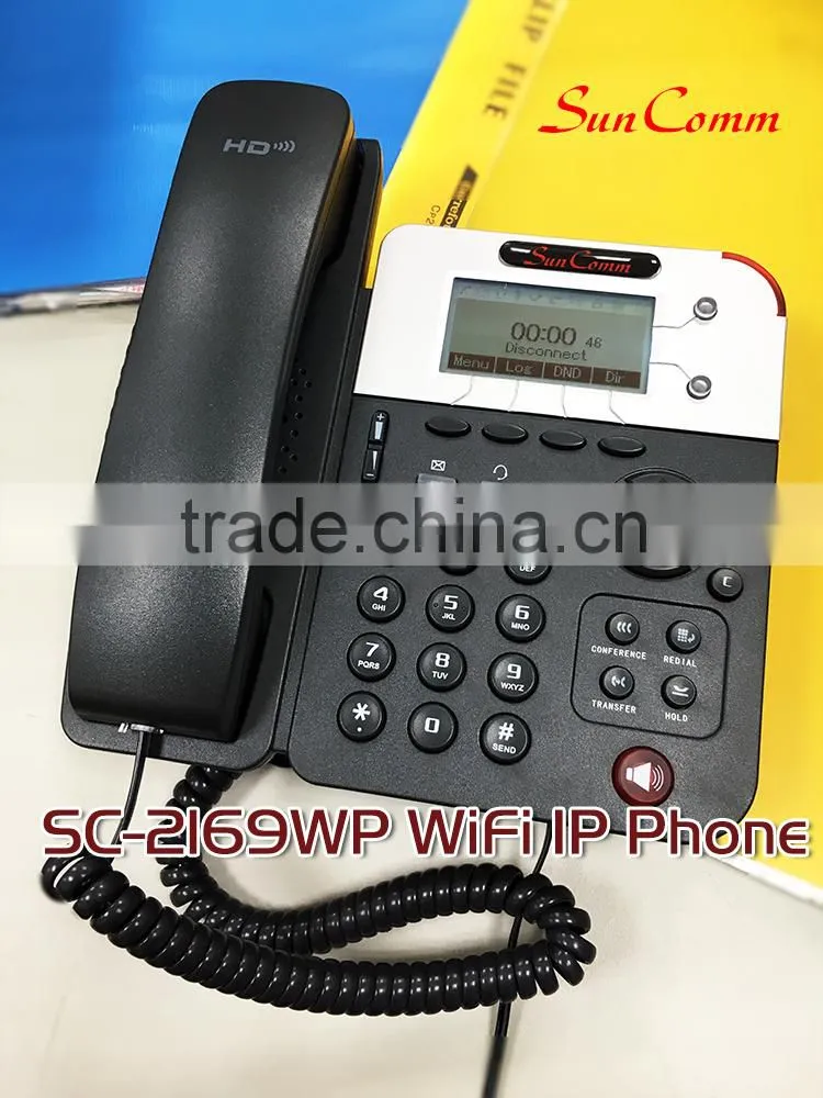 SC-2169WP with 2 SIP accounts WiFi VoIP Phone