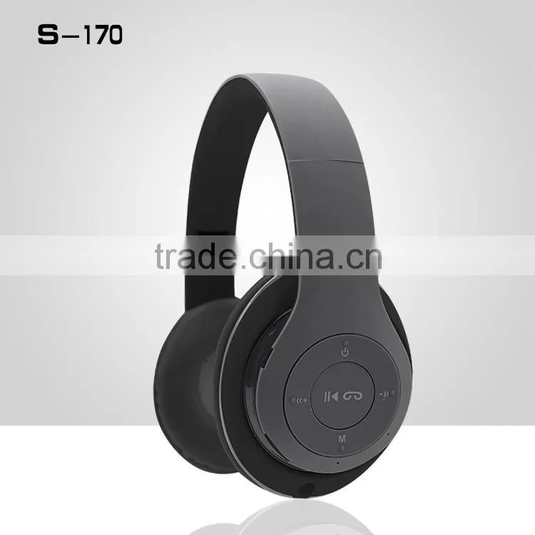 SNHASLAR S170 hot sale black bluetooth headphone, Headphones for wholesales, headphones wireless headset