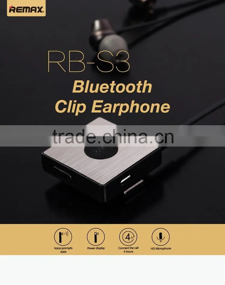 REMAX wireless earphone bluetooth headset