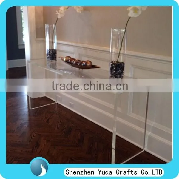 Factory Made Plexiglass Console Tables Stacking Clear Acrylic Nesting Table Set