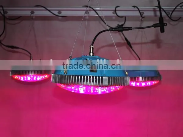 UFO shaped round 140W led grow lights 126w grow light decorative greenhouse led light