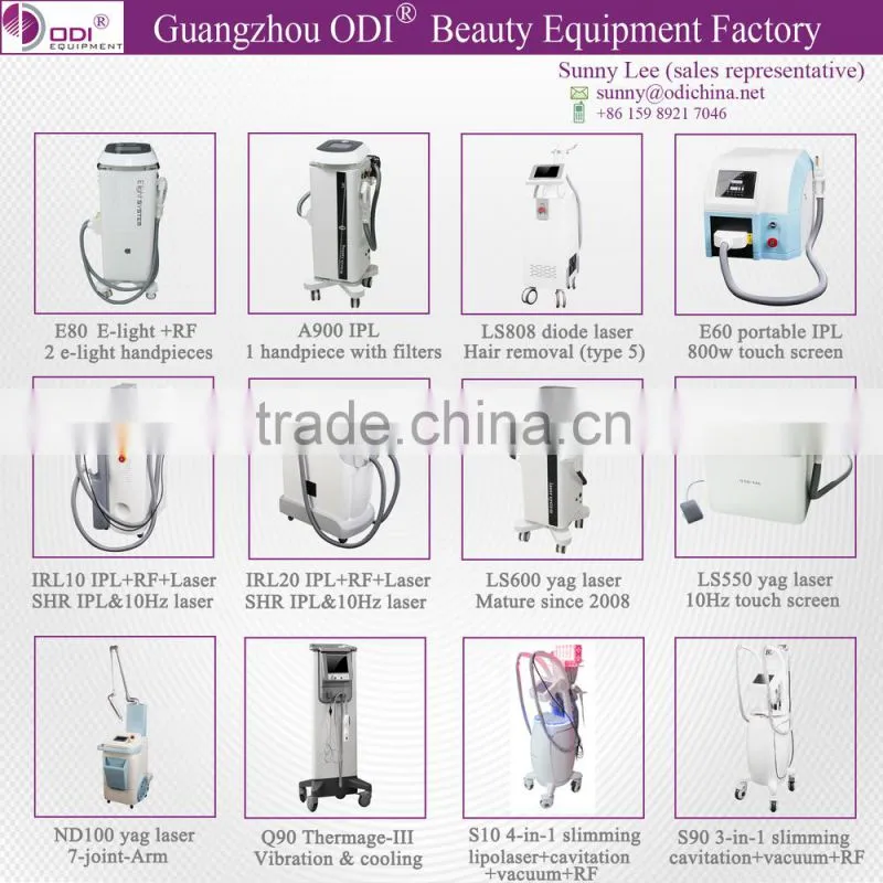 OD-S10 Best 4-IN-1 Lipo Laser Cellulite Deep Heat Therapy Cavitation Rf Vacuum Therapy