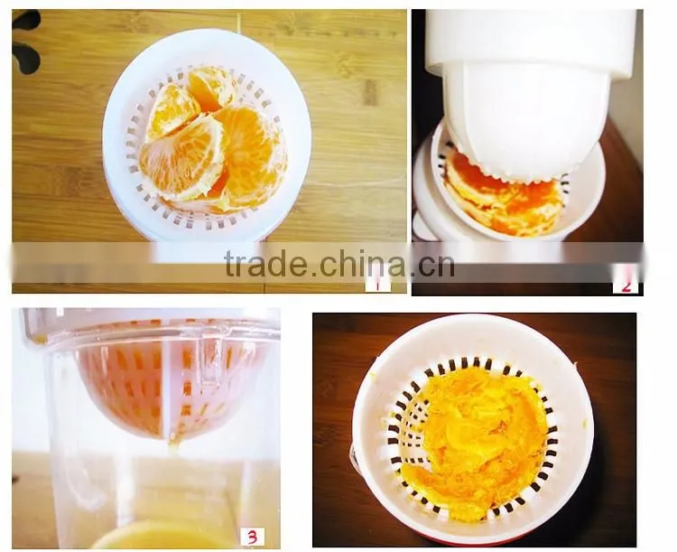 Press Juicer Manual Plastic Lemon Manual Citrus Fruit Portable Hand Juicer