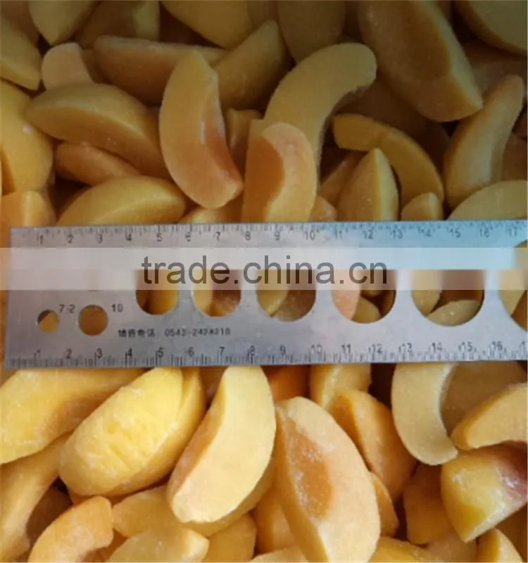 High quality best selling sweet bulk frozen yellow peach on sale