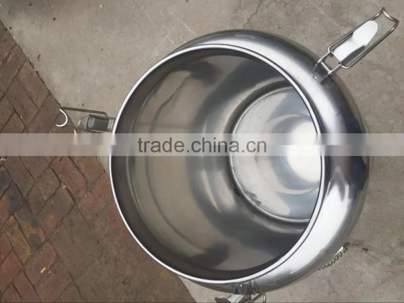 new style food grade stainless steel honey storage barrel