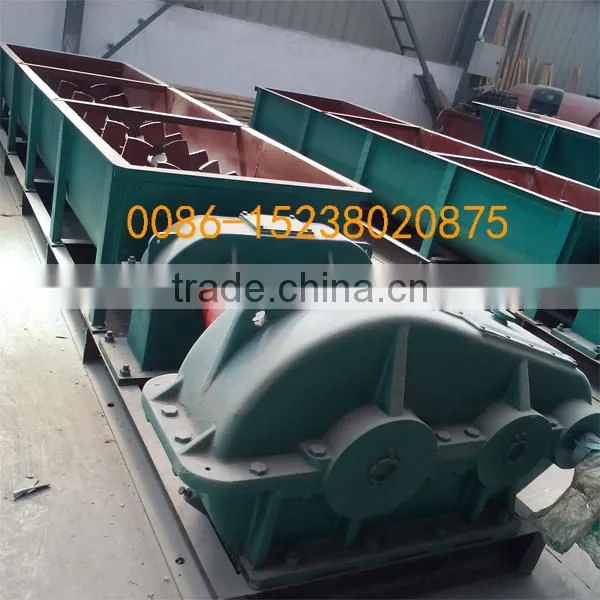 35m3/h double shaft mixer for construction