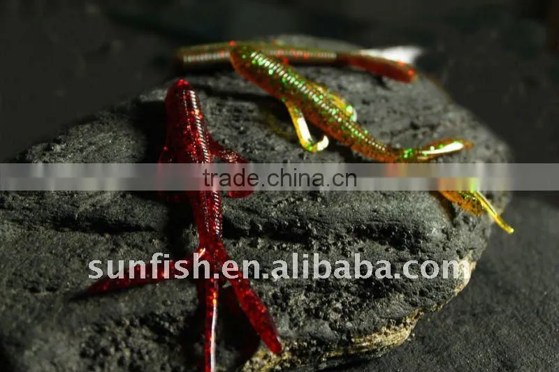 soft fishing lure with salt,freshwater soft lure G03B