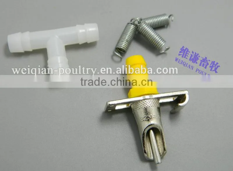 Automatic stainless steel rabbit nipple drinker