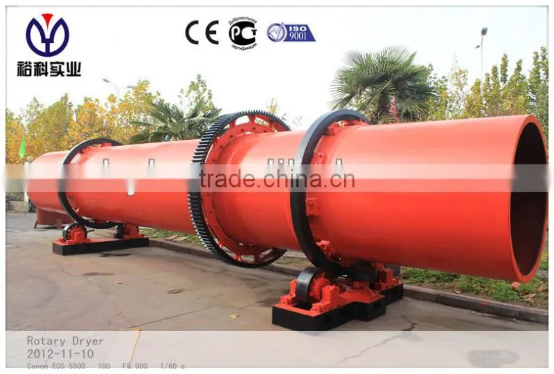2013 High Quality Rotary Dryer/ Coal Rotary Dryer/ Sludge Rotary Dryer With CE ISO9001-2008