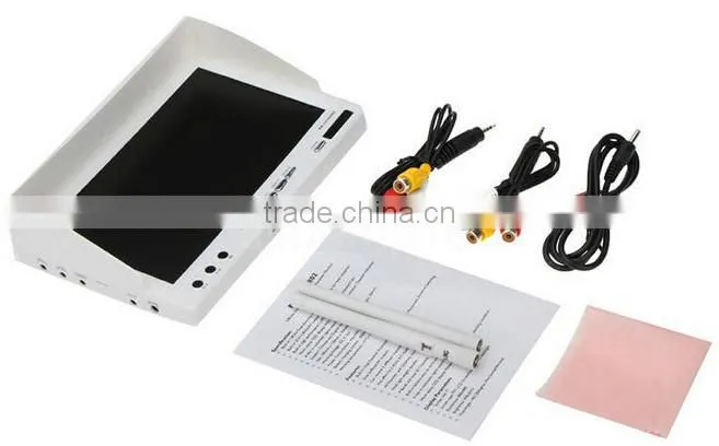 RX-LCD5802 White Color Radio Control Toys 40CH Diversity Receiver 5.8GHz 7'' FPV Monitor