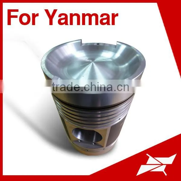 Taiwan piston for Yanmar 6MAL marine diesel engine parts