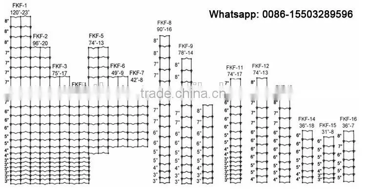 Field deer wire Fence making machine