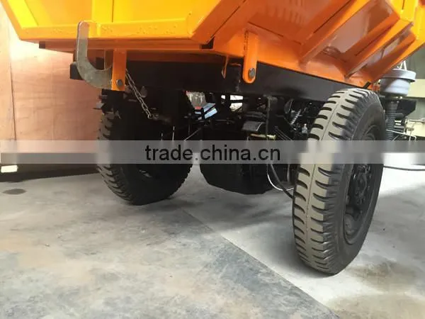 Hydraulic mini dumper, garden mini dumper truck, three wheel cargo motorcycles