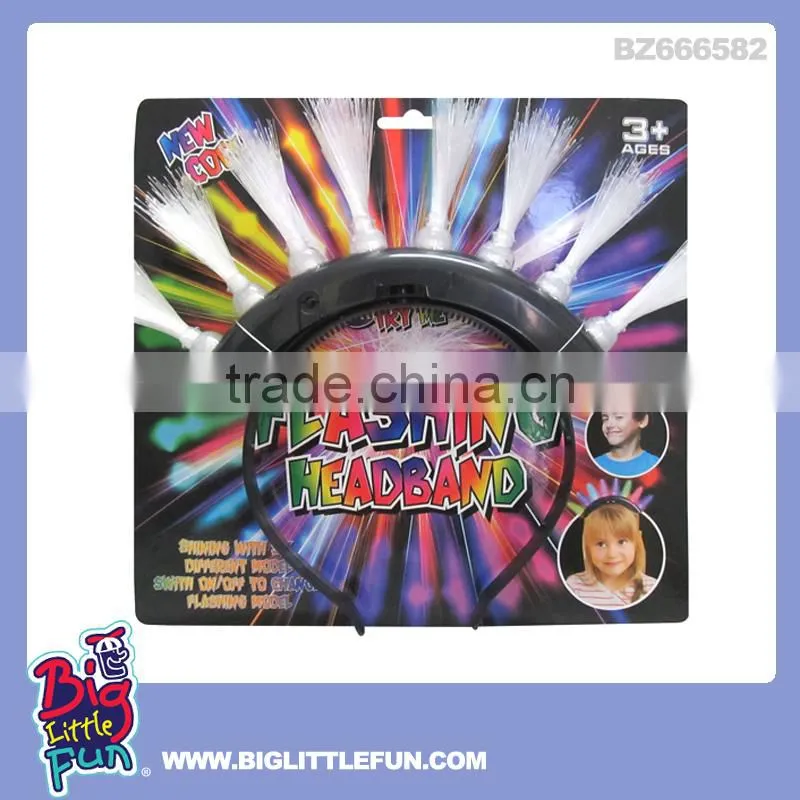 Flashing plastic hair band for kids