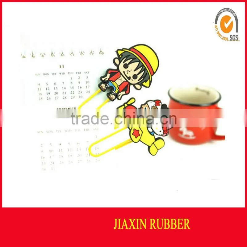 Hot Selling Wholesale New Design Funny silicone bookmark