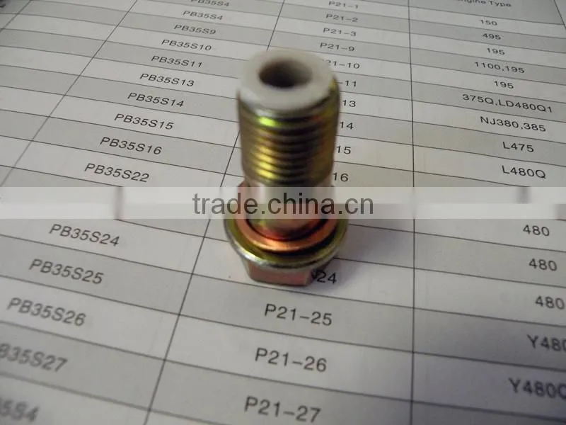 banjo bolt m14 for fuel supply pump
