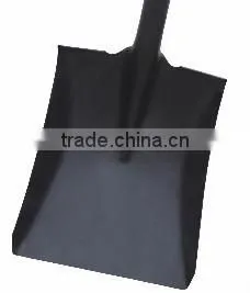 carbon steel farming shovel tools/garden tools with fiberglass handle